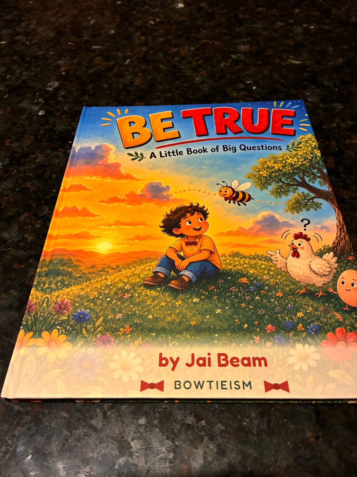The Be True limited edition hardcover, front cover