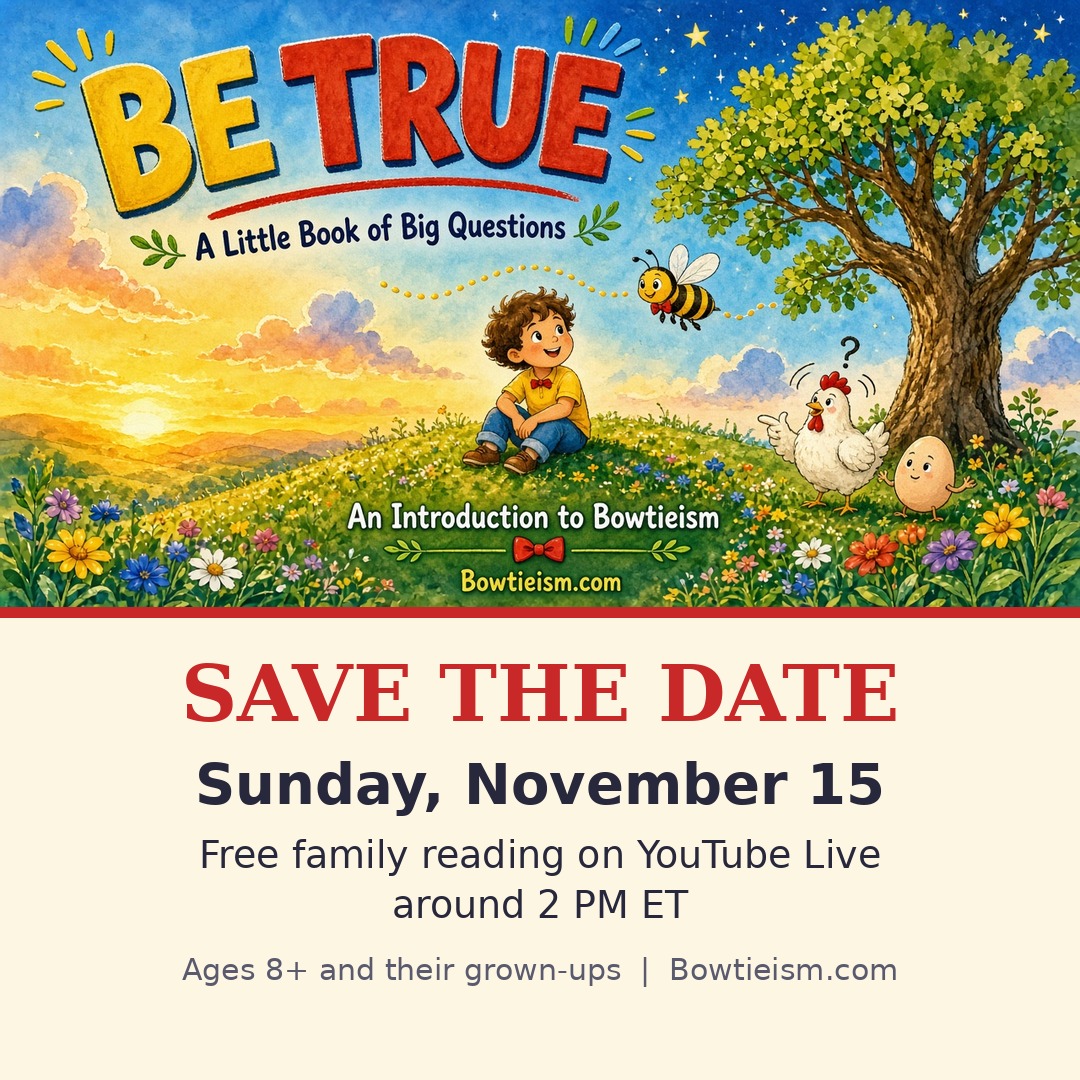 Save the date: Sunday, November 15. Free family reading on YouTube Live around 2 PM ET. Ages 8+ and their grown-ups.